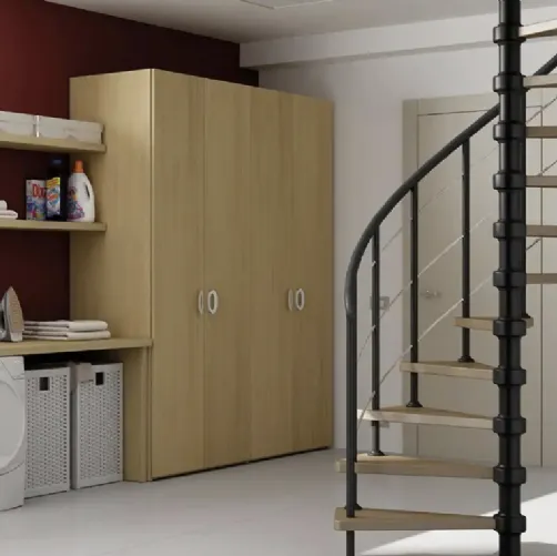 Armadio con ante battenti AM17 di Moretti Compact