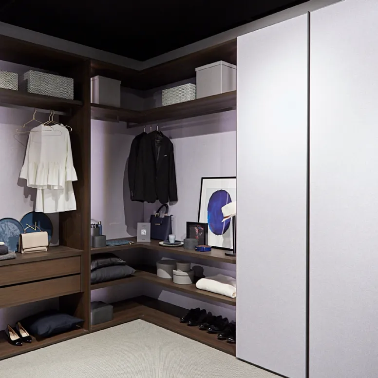 Cabina Armadio in melaminico e laccato personalizzabile Closet di Erba