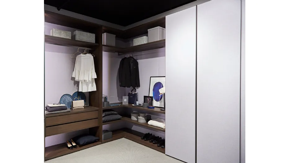 Cabina Armadio in melaminico e laccato personalizzabile Closet di Erba