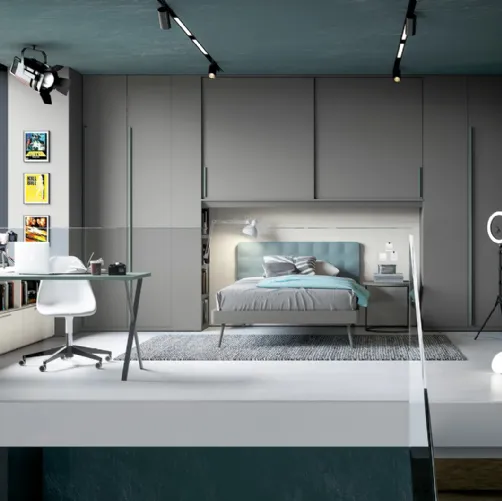 Cameretta a ponte Layout 04B di Doimo Cityline