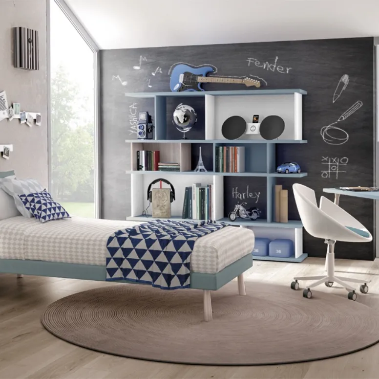 Cameretta per bambini componibile Z476 di Zalf