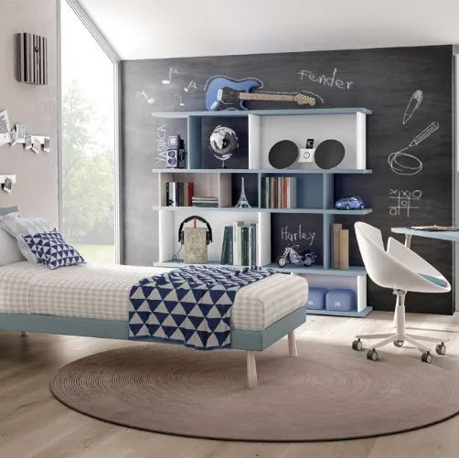 Cameretta per bambini componibile Z476 di Zalf