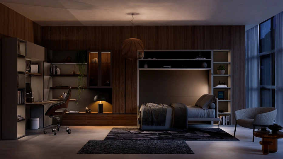 Letto a scomparsa Circe Standard di Clei
