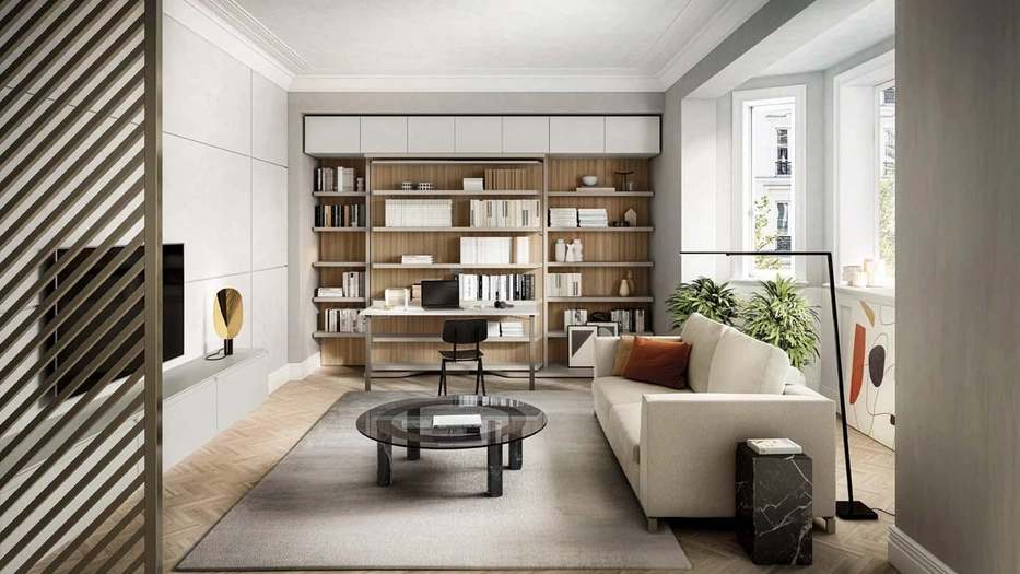 Letto a scomparsa LGM 2-0 Book Table di Clei