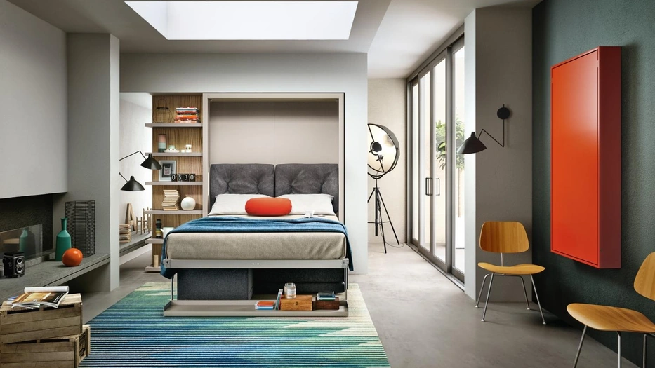 Letto a scomparsa Oslo 01 di Clei
