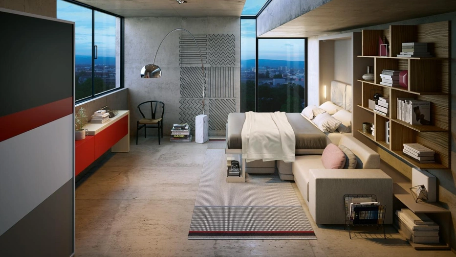 Letto a scomparsa Oslo 03 di Clei