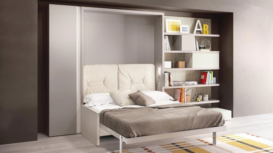 Letto a scomparsa Penelope 2 Sofa 01 di Clei