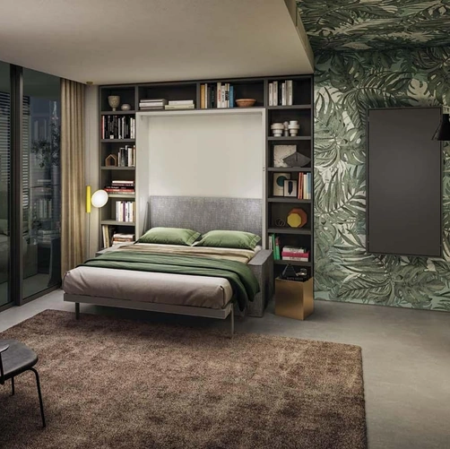 Letto a scomparsa Penelope 2 Sofa 03 di Clei