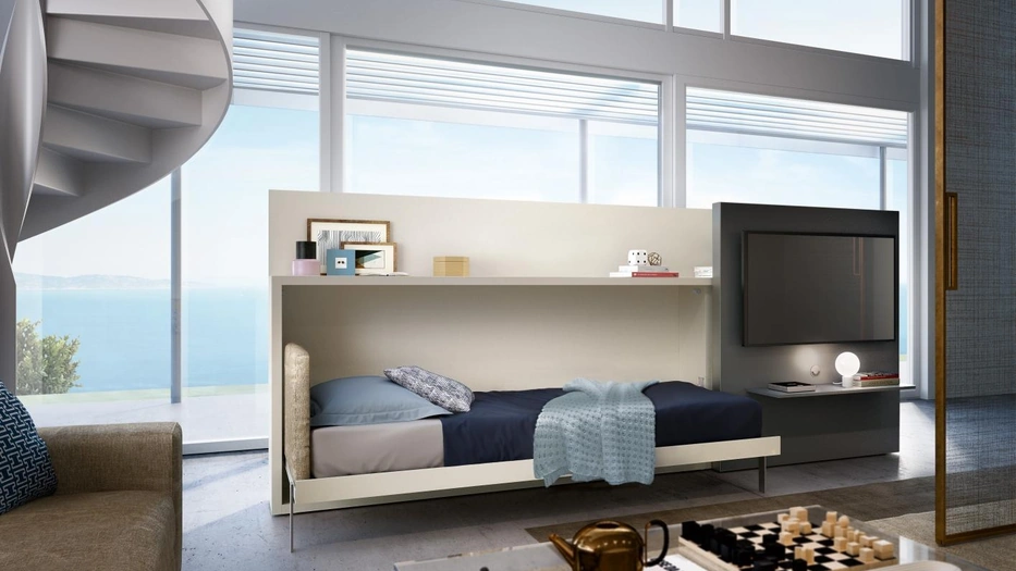 Letto a scomparsa Poppi Theatre di Clei
