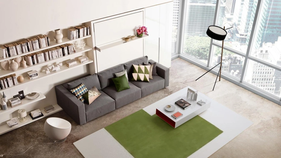 Letto a scomparsa Swing 01 di Clei