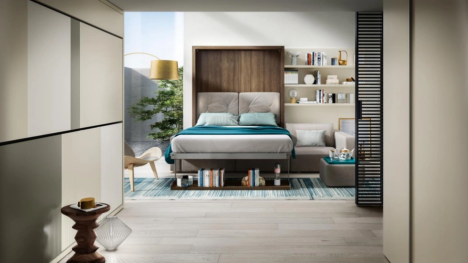 Letto a scomparsa Swing 02 di Clei