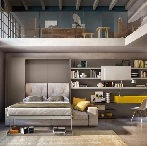 Letto a scomparsa Tango 02 di Clei
