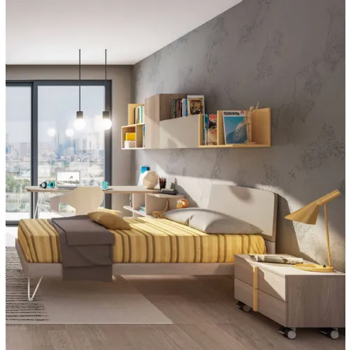 Letto singolo Bandy di Zalf