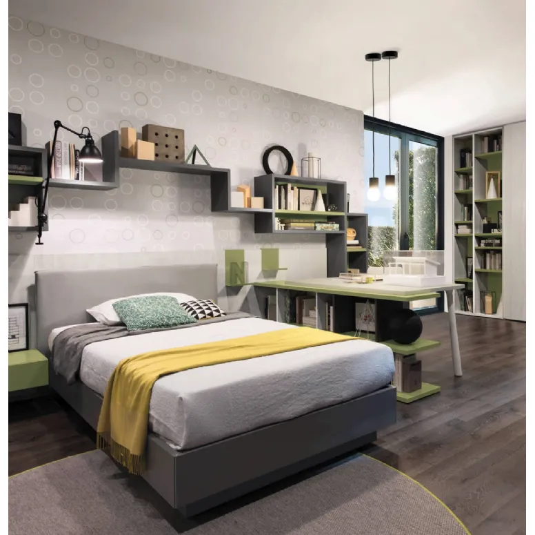 Letto singolo Bed 45 di Zalf