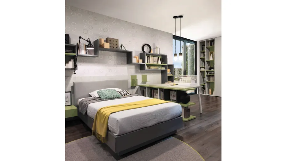 Letto singolo Bed 45 di Zalf