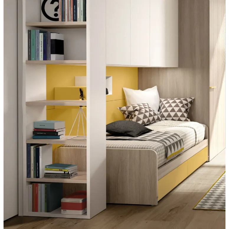 Letto Singolo Sandwich Line di Zalf