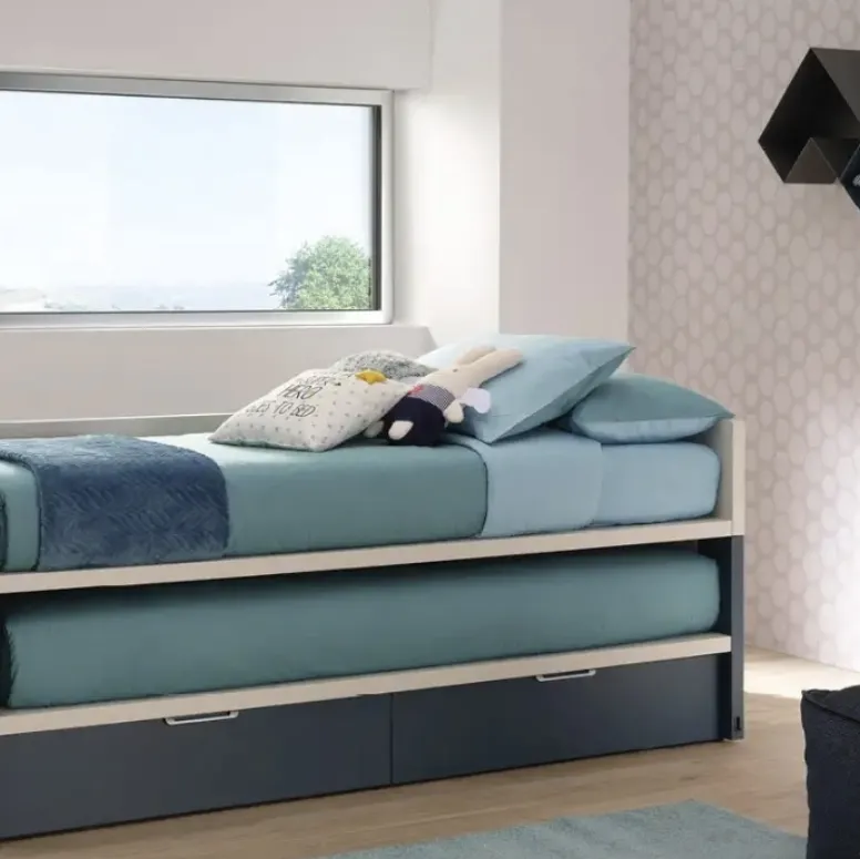 Letto salvaspazio doppio SC301 di Moretti Compact