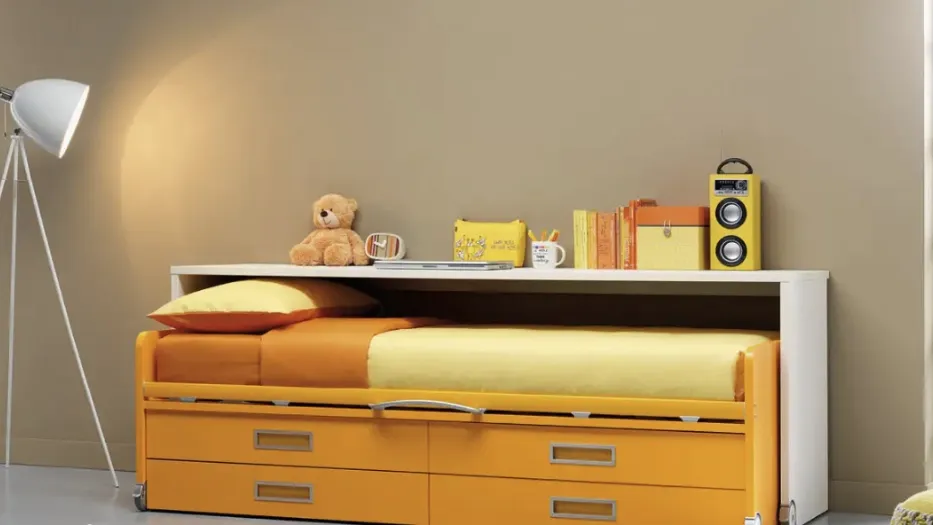 Letto salvaspazio SC303 di Moretti Compact