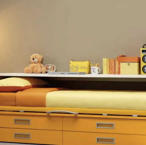 Letto salvaspazio SC303 di Moretti Compact