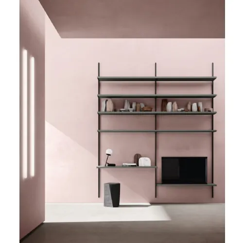 Libreria sospesa SM2006 Flexy Easy di Zalf