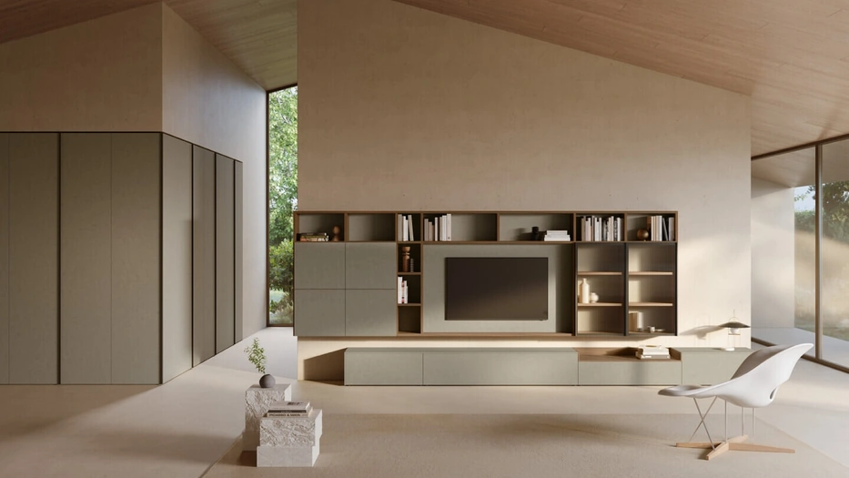 Parete Attrezzata Freespace SM2520 di Zalf